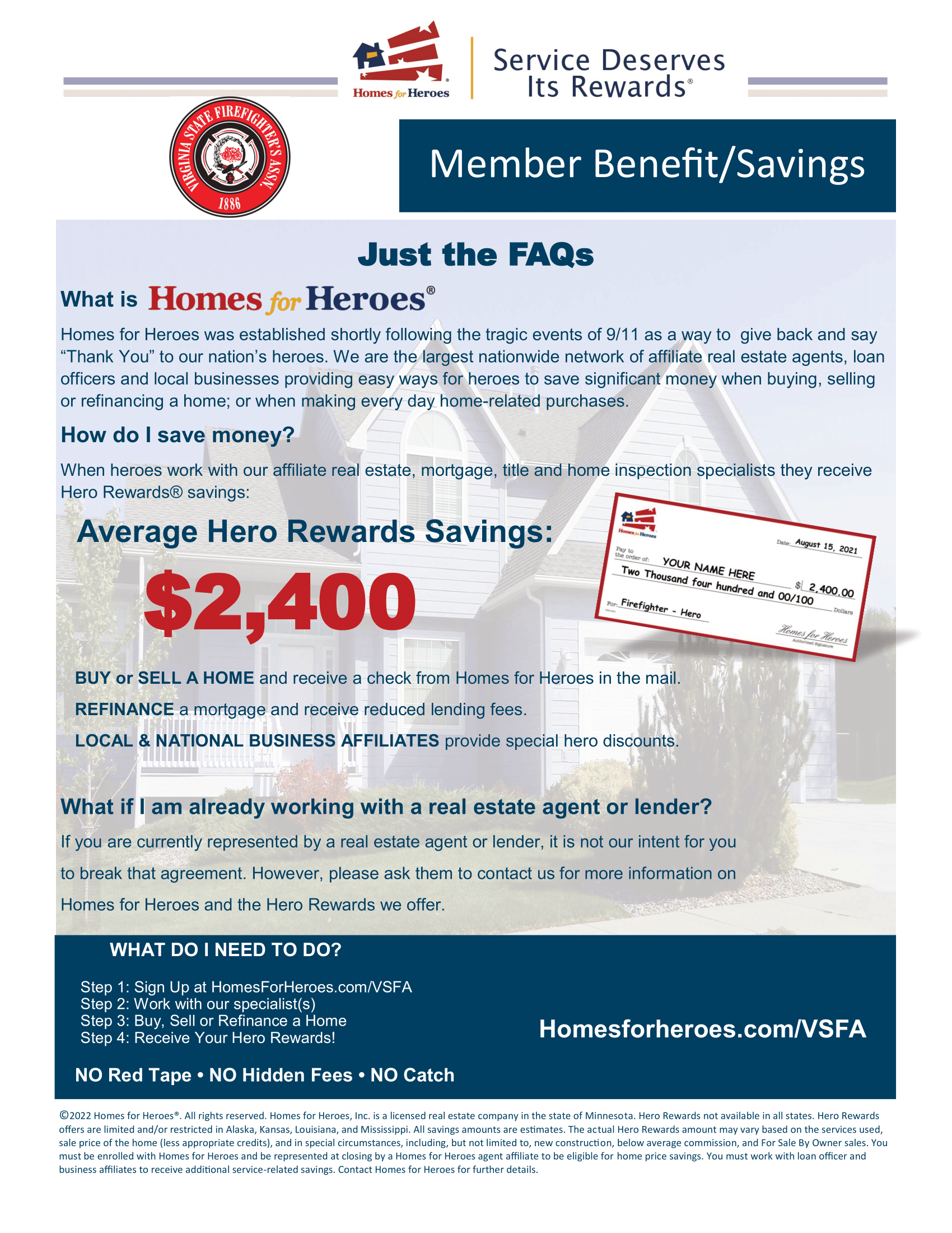 Homes for Heroes VSFA